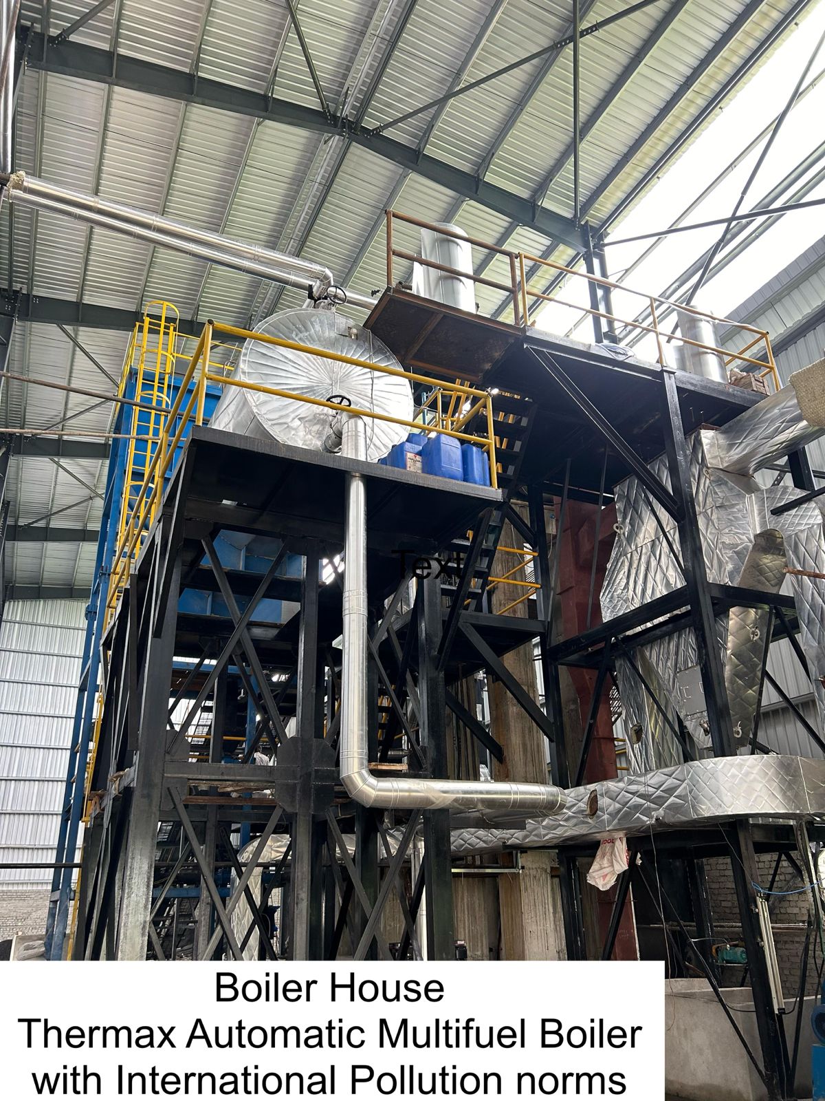 Thermax boiler and support systems