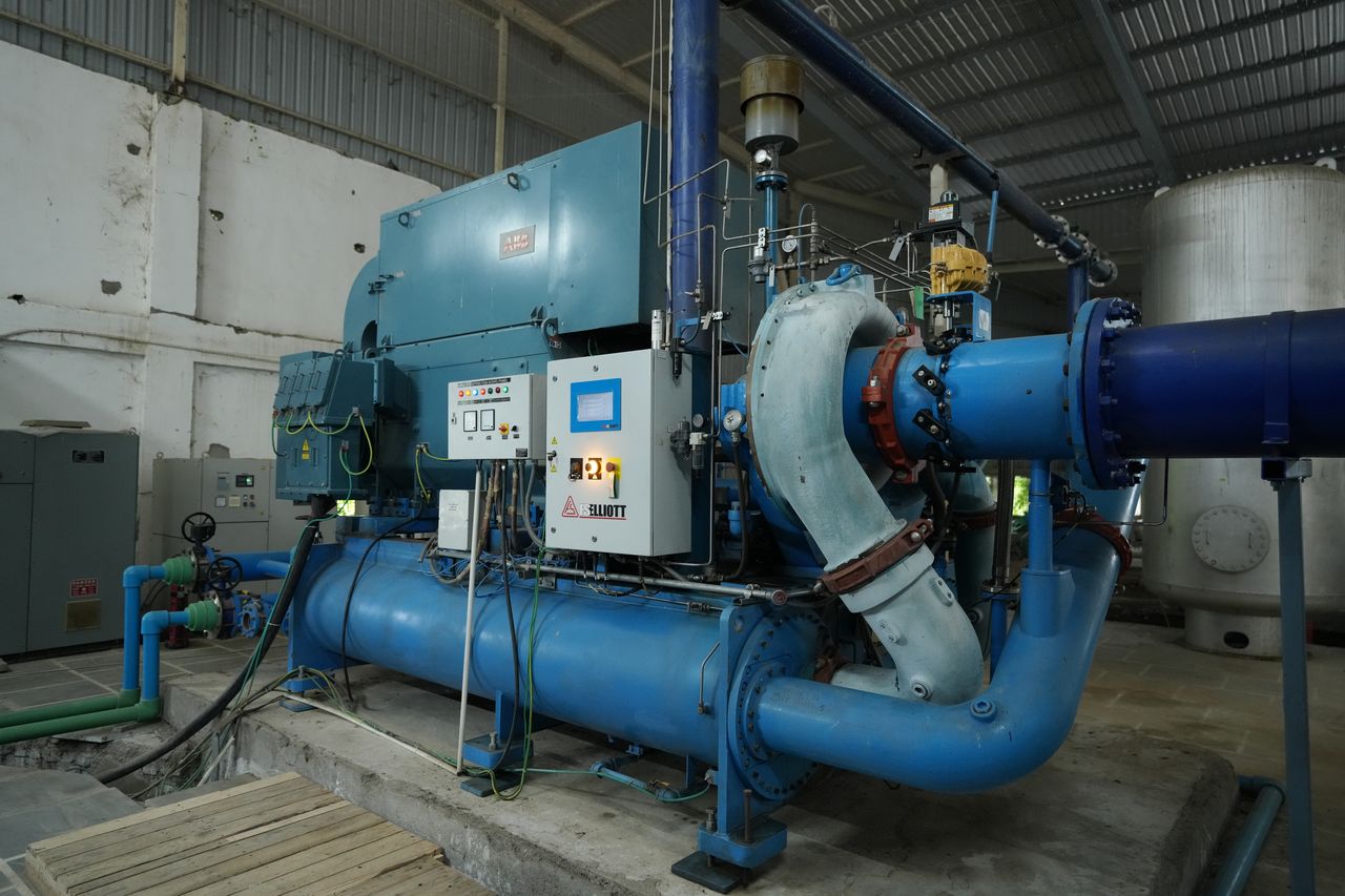 Compressed-air system