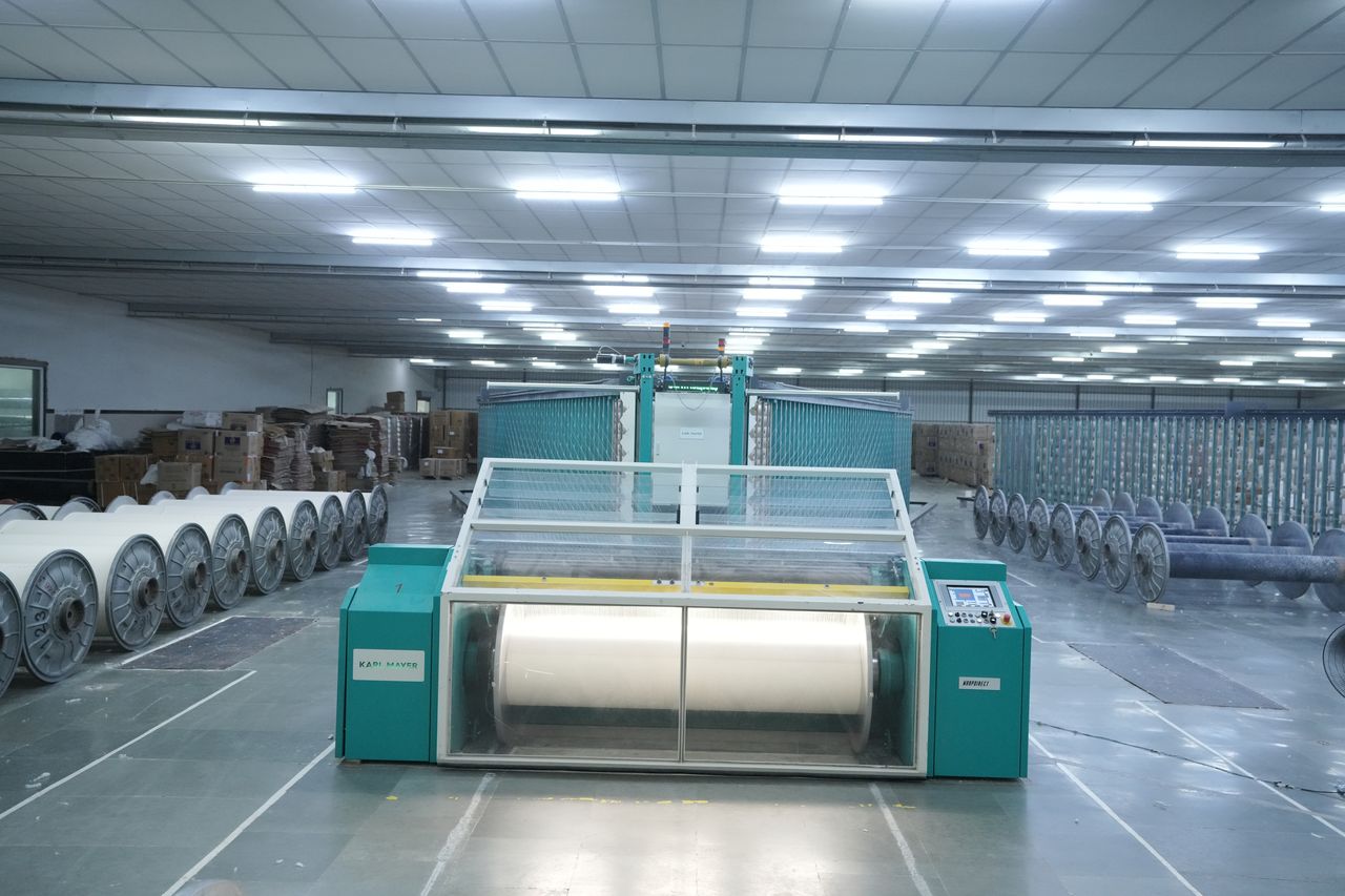 Warping machine