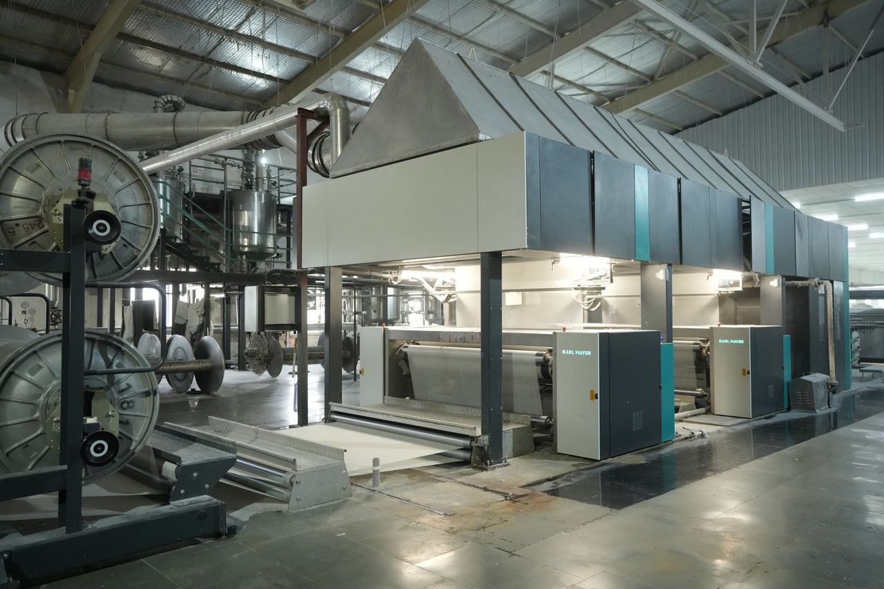 Sizing line at our facility